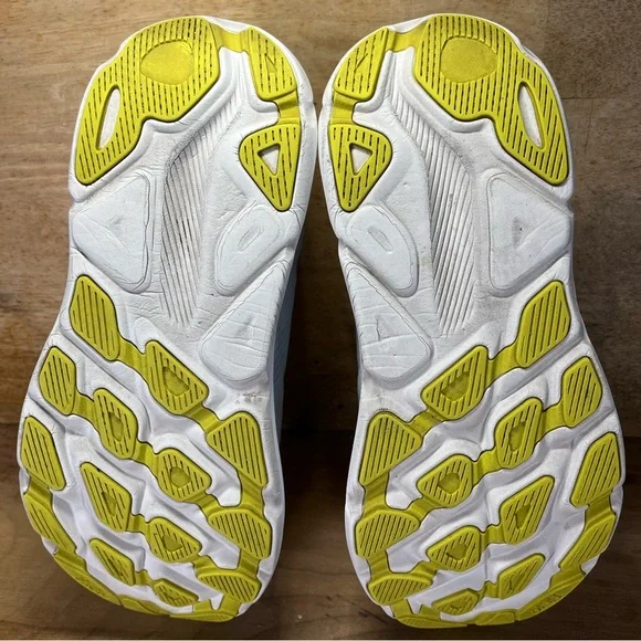 Hoka One One Clifton 9 REFLECTIVE Mens Size 10 Wide Running Shoes Sneakers Blue - Picture 8 of 12